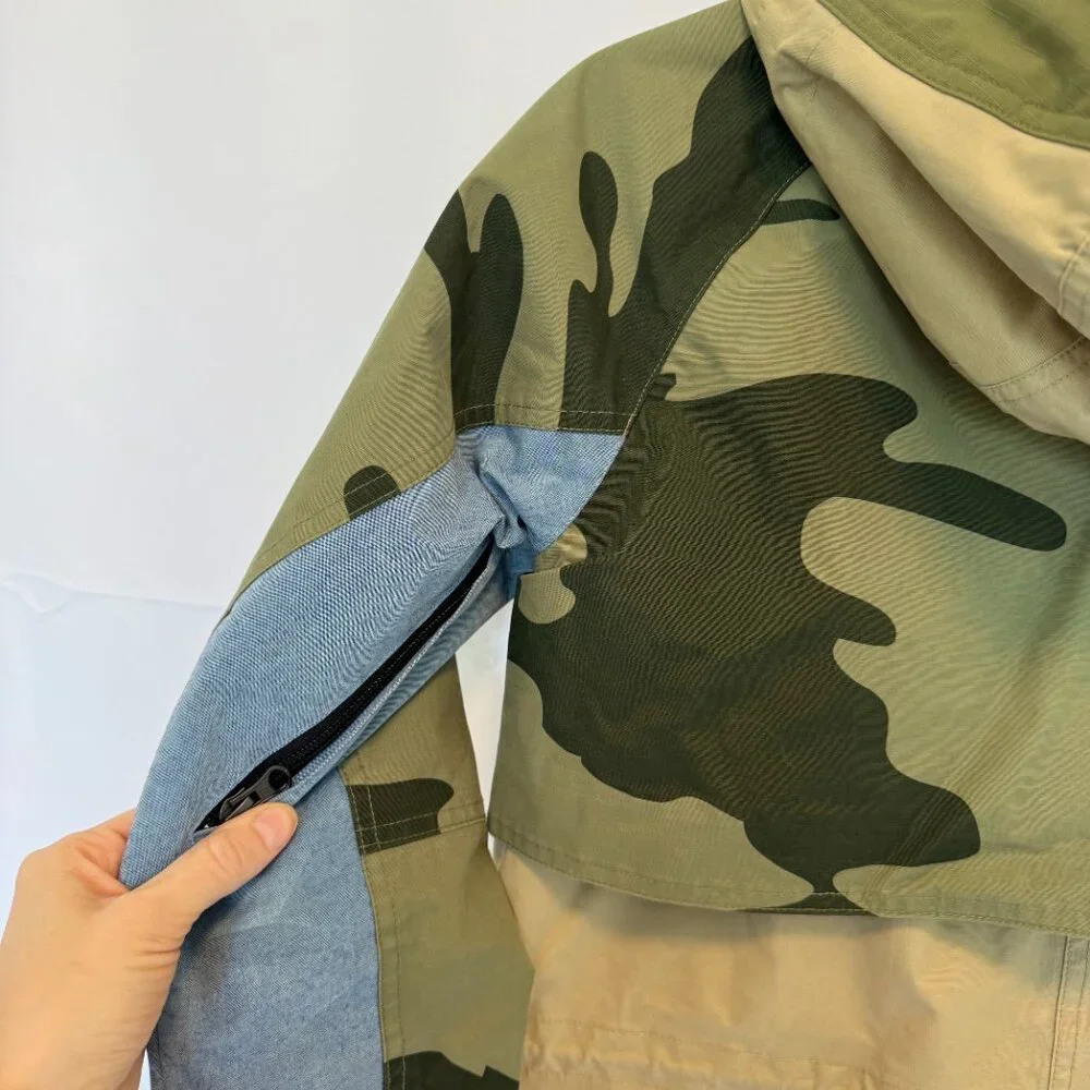 L.A.M.B x Burton Riff Parka Camo Snowboard Jacket Size XS - Picture 10 of 13